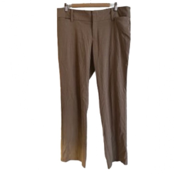 AB Studio Pants - Classic AB Studio Women’s Brown Dress Pants - Size 14